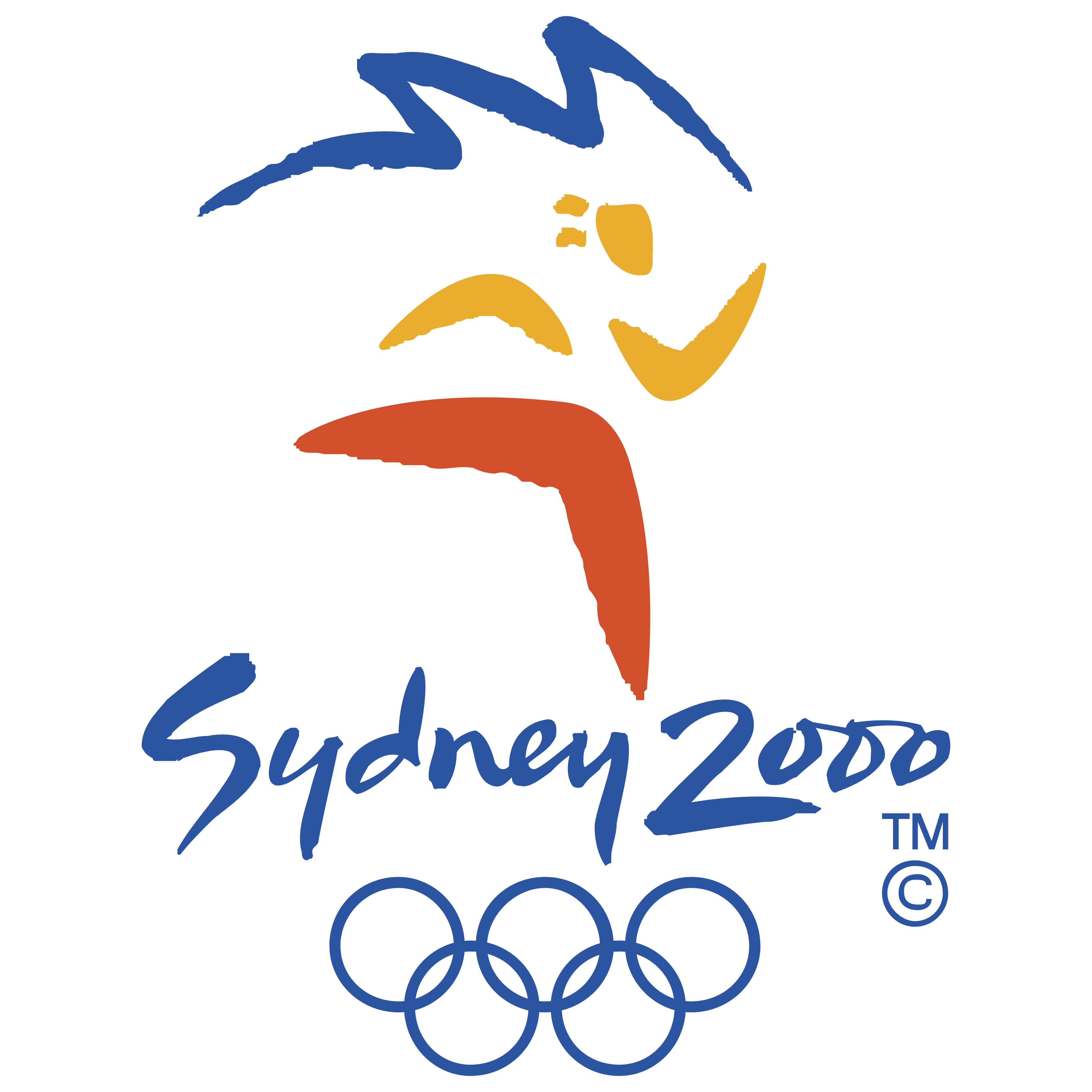 Sydney 2000 logo c